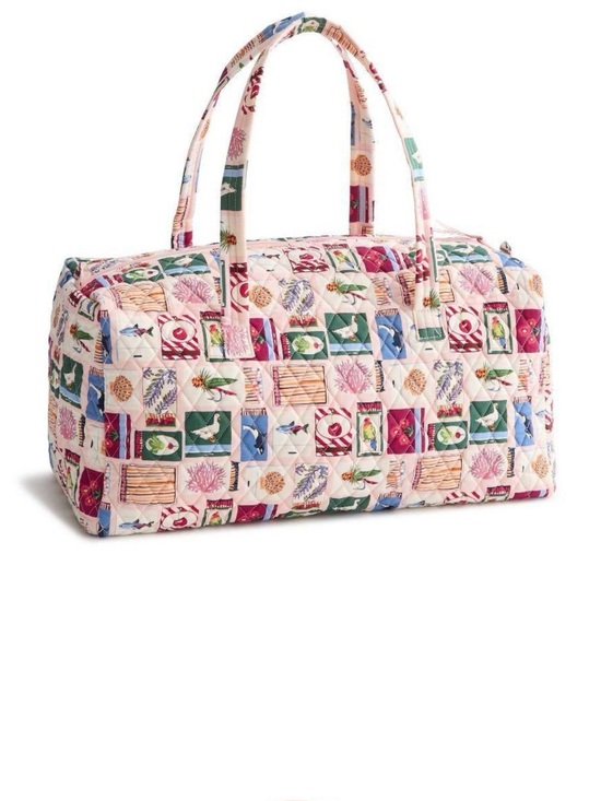 Vera Bradley Handbags - Vera Bradley Quilted Multi-Color Patchwork Duffle Bag